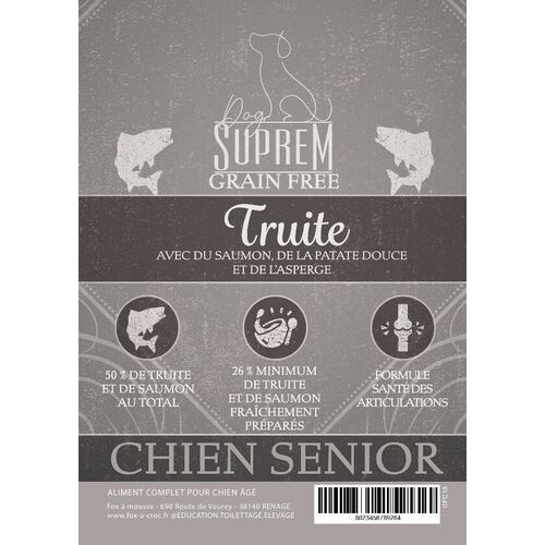 SENIOR TRUITE avec du saumon